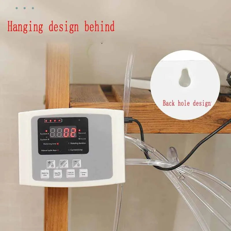 Smart Solar Drip Irrigation System – Dual Pump Automatic Plant Watering Timer