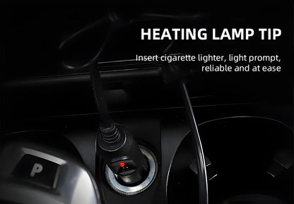 12V Universal Car Heated Seats Cushion Fast Heating Car Seat Covers Warm Winter Car Accessories Heating Pads Available Black＆Red