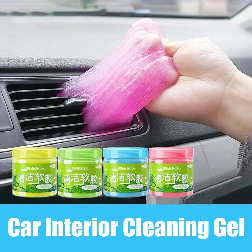 160g/500g Car Cleaning Gel Reusable Dirt Cleaner Gel For Keyboard Laptop Auto Interior Dust Dirt Remover Gel Cleaning Tools