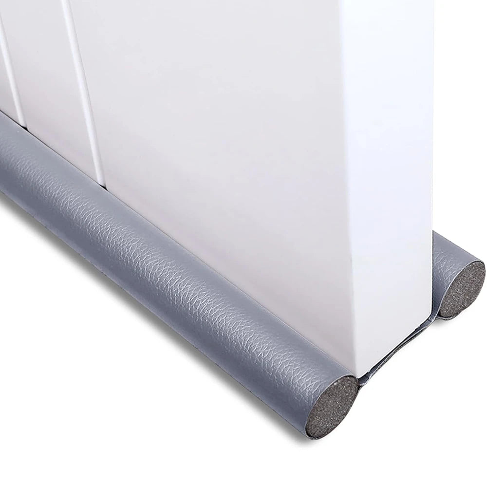 Flexible Cutable Door Bottom Weather Strip Noise Blocker Insulant Draft Stopper Sound Proof Dust Waterproof Seal Strip Tape