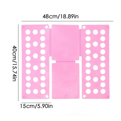 Clothes Folding Board Adults Child Clothing Folder Bender Plastic Practical Clothes Folder All Size Quick Fold The Clothes