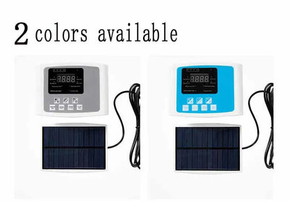 Smart Solar Drip Irrigation System – Dual Pump Automatic Plant Watering Timer