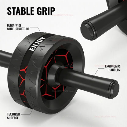 Abdominal Roller, Abdominal Exercise Equipment for Abdominal and Core Strength Training, Home Fitness Wheel for Men and Women