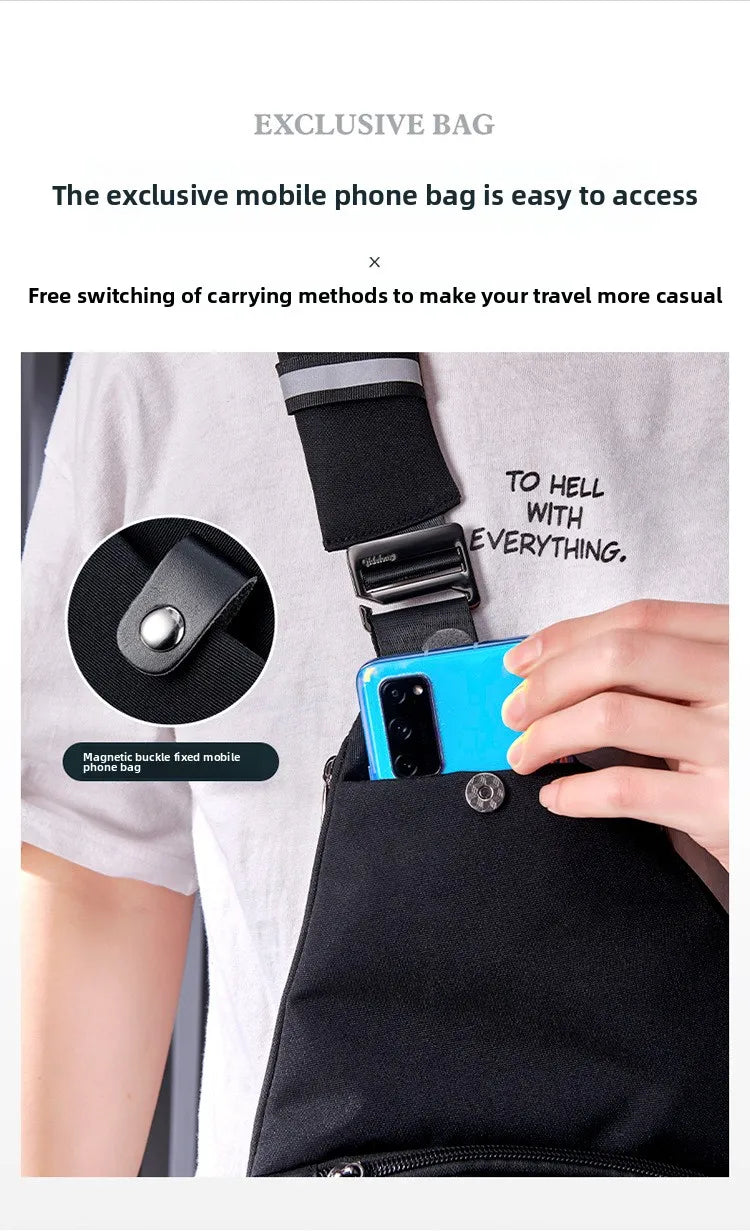 Men’s Anti-Theft Waterproof Sling Bag