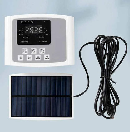 Smart Solar Drip Irrigation System – Dual Pump Automatic Plant Watering Timer