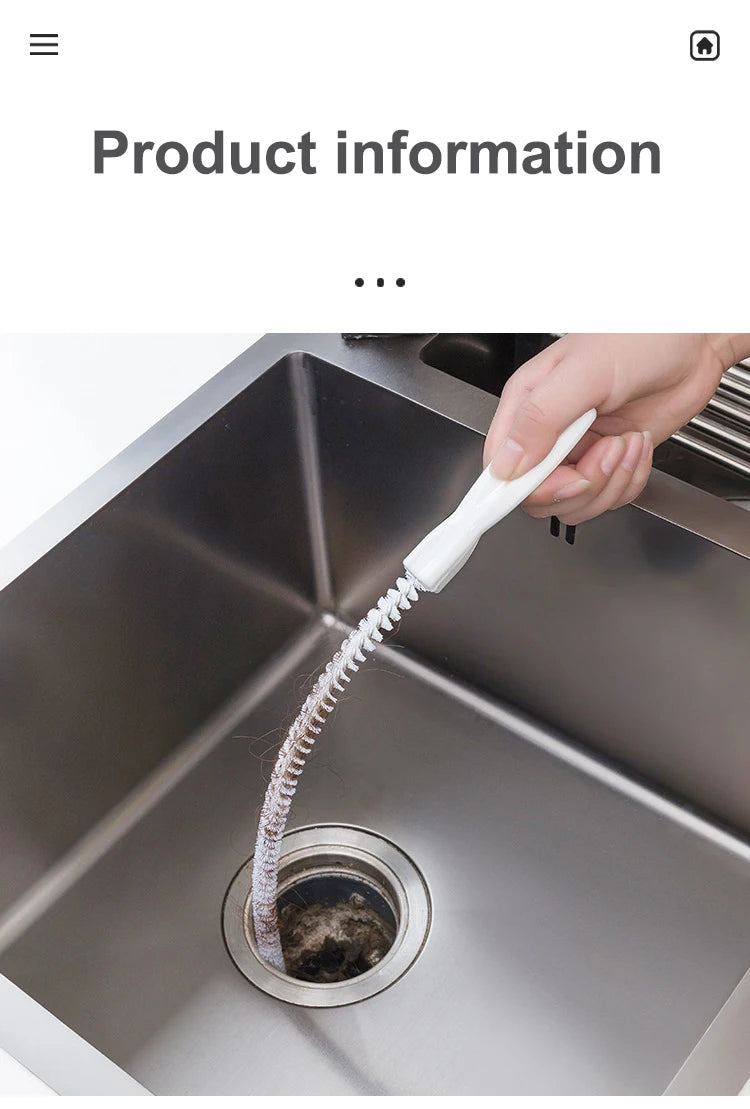 35.5in drain clog remover , 25-inch drain snake dehair remover and cleaning brush , hair catcher drain auger cleaning tool set