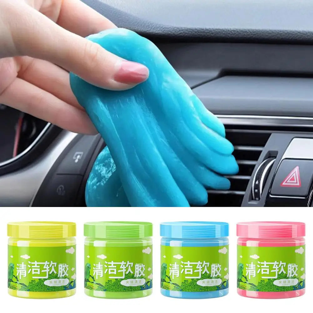 160g/500g Car Cleaning Gel Reusable Dirt Cleaner Gel For Keyboard Laptop Auto Interior Dust Dirt Remover Gel Cleaning Tools