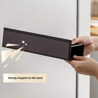 Refrigerator Magnetic Spice Rack,Carbon Steel Magnetic Rack,Can Store Seasoning Bottles,Oil Pots,Snacks,Tea Leaves,Etc.in Layers