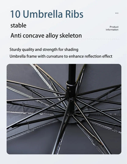 Car Windshield Sun Shade, Foldable Umbrella Sunshade/Cover for Most Cars Reflective Sunshade for Car Front Windshield