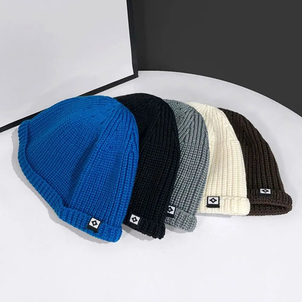 Unisex Winter Knitted Beanie Hat – Warm Multifunction Skull Cap