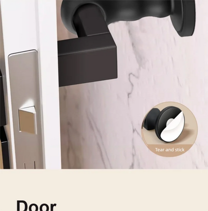 Silicone Door Stop Door Handle Protective Pad Silent Cover Door Resistance Anti-collision Artifact Door Suction