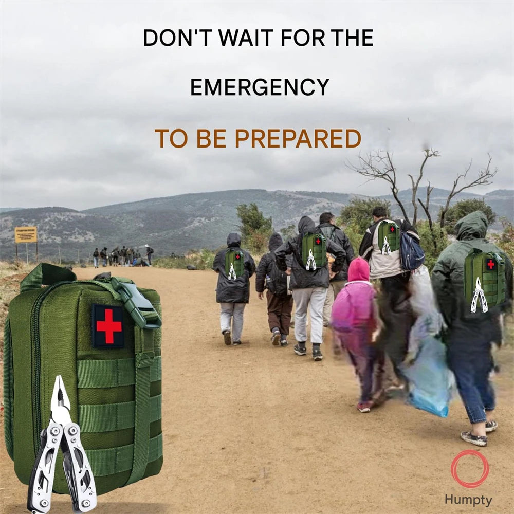 2025 Full Military Survival Kit Emergency Package Car Breaker Survival Equipment Accessories with First Aid Kit