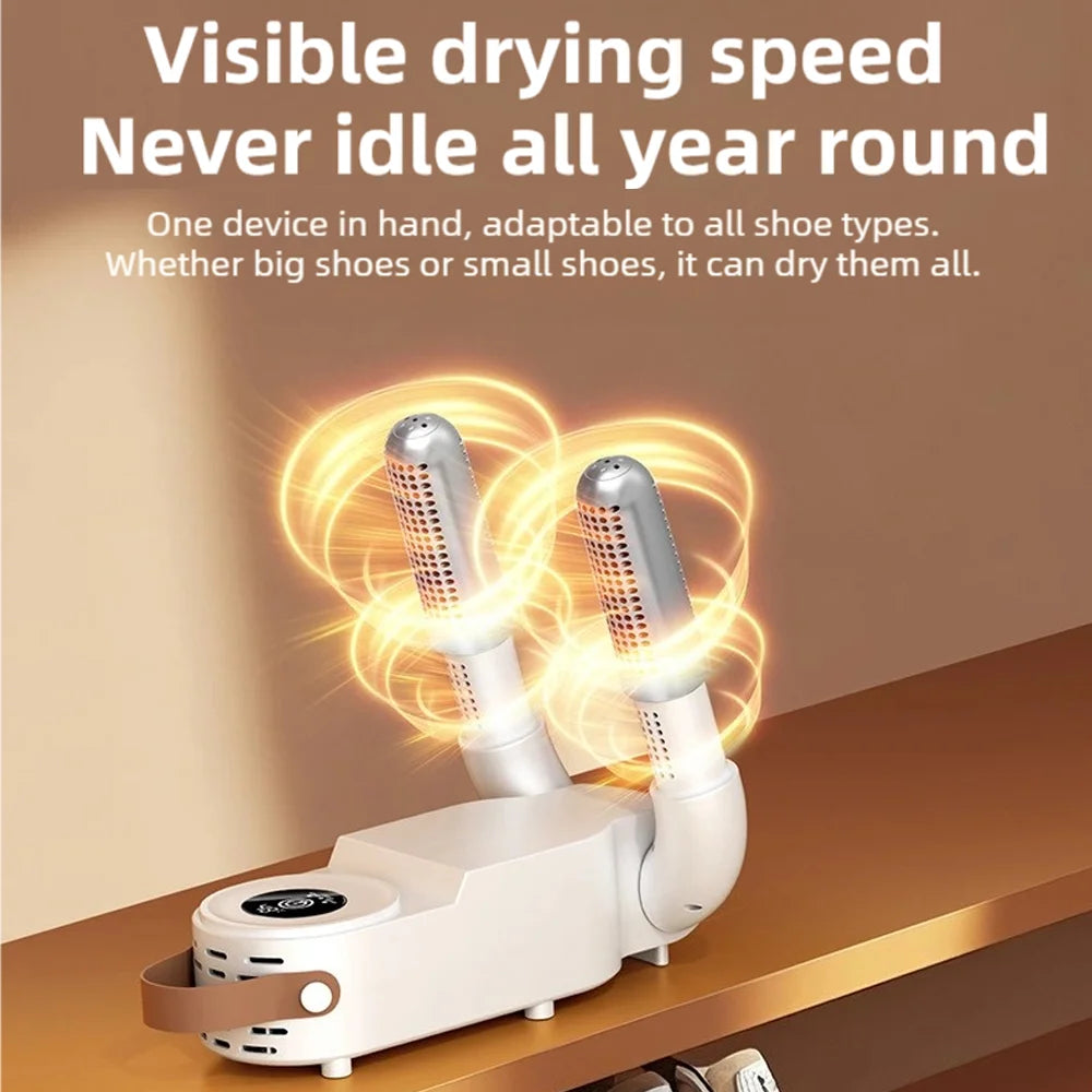 130W Electric Shoe Dryer – Fast Drying Boot & Shoe Warmer (EU Plug)