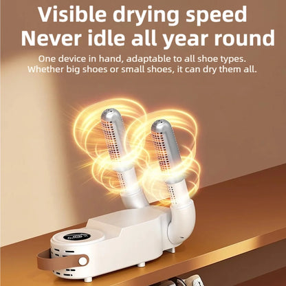 130W Electric Shoe Dryer – Fast Drying Boot & Shoe Warmer (EU Plug)