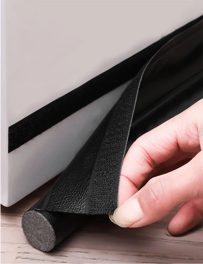 Flexible Cutable Door Bottom Weather Strip Noise Blocker Insulant Draft Stopper Sound Proof Dust Waterproof Seal Strip Tape