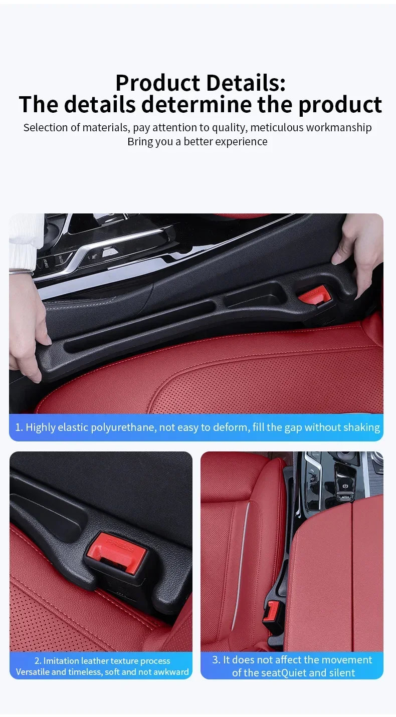 Car Seat Gap Plug Leak-proof Strip Car Interior Products Seat Invisible Storage Box New Universal Gap Leak-proof Plug