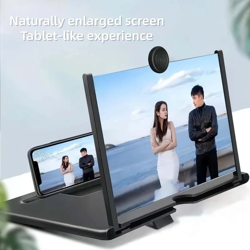 10/12 inch Multi Functional HD Amplifier Mobile Phone Screen Amplifier HD Screen Magnifying Glass Anti Blue Light Eye Protection