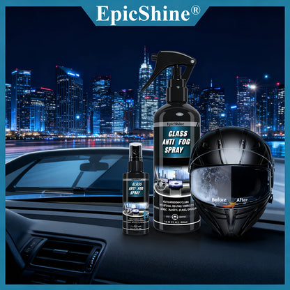 Anti-fog Spray for Car Windshield Mirror Diving Mask Goggles Glass Antifog Coating Agent Defogger Windshield Defogging Cleaner
