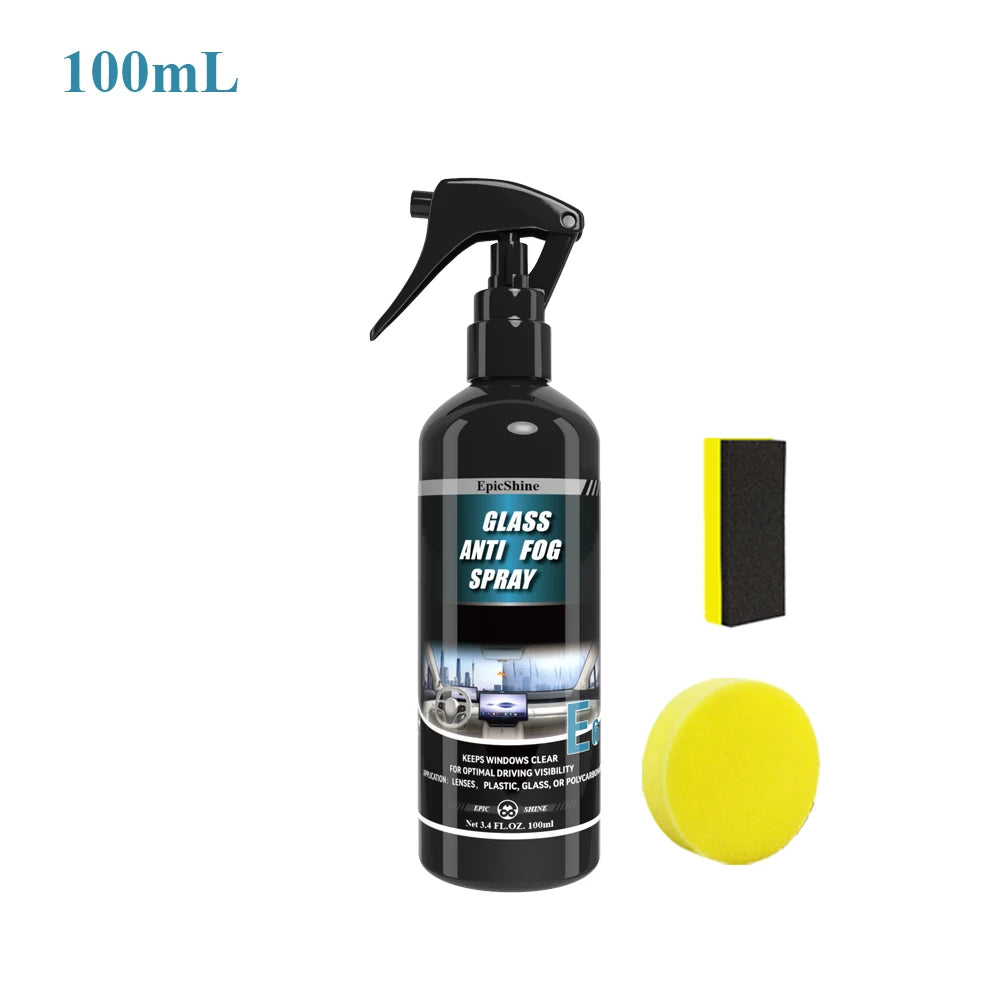 Anti-fog Spray for Car Windshield Mirror Diving Mask Goggles Glass Antifog Coating Agent Defogger Windshield Defogging Cleaner