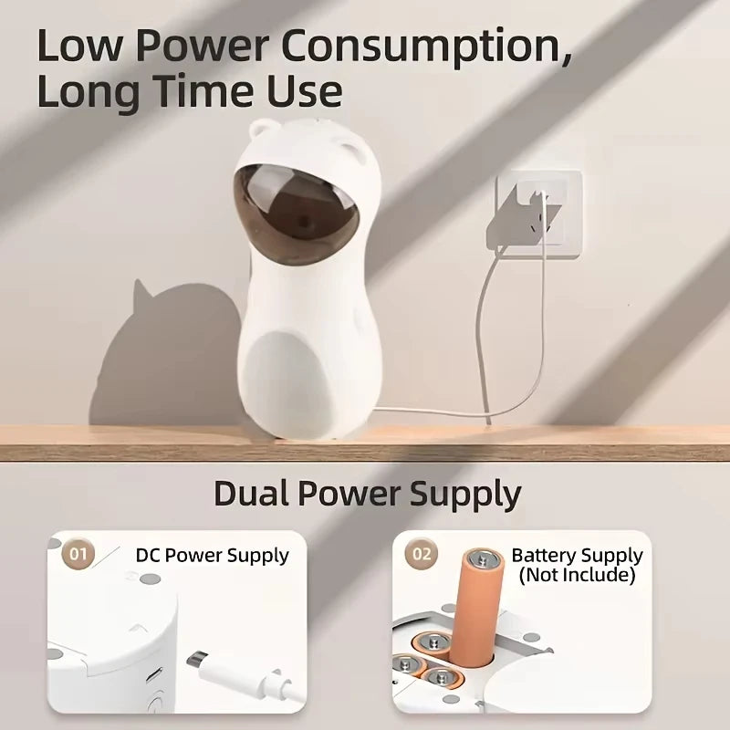 Automatic Cat Laser Toy LED Teaser Interactive Training Entertaining Multi-Angle Adjustable USB Charging