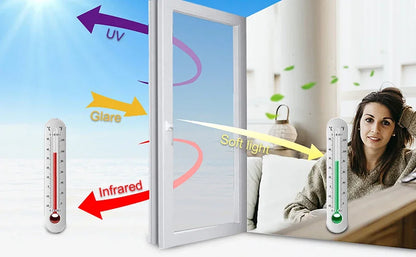 Multi-size One Way Mirror Window Film Privacy Sun Blocking Glass Sticker Heat Control Reflective Film Self Adhesive Window Tint