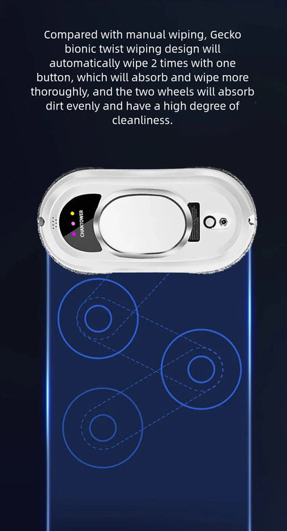 Intelligent Window Cleaning Robot Vacuum Cleaner Robot Window Cleaner Electric Glass Limpiacristales Remote Control for Home