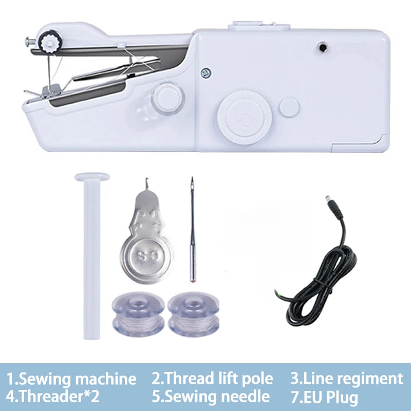 Mini Portable Multi-Function Household Sewing Machine – DIY Manual Tailor Machine