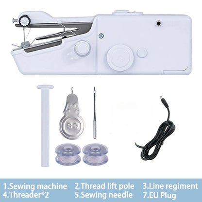Mini Portable Multi-Function Household Sewing Machine – DIY Manual Tailor Machine