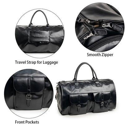 Convertible Travel Clothing Carry-On Duffel Bag 2Combination1 Hanging Suitcase Suit Business Travel Bag