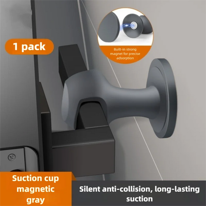Silicone Door Stop Door Handle Protective Pad Silent Cover Door Resistance Anti-collision Artifact Door Suction