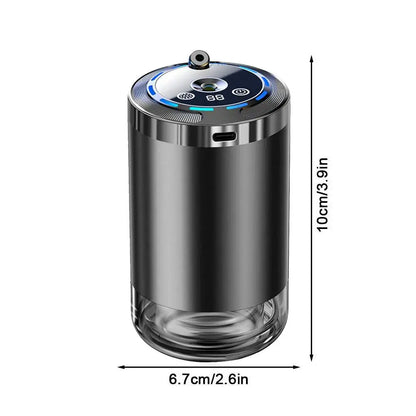 Car Fragrance Humidifier 5 Modes Scent Air Car Odor Eliminator Long Lasting Universal Car Diffuser With Digital Display