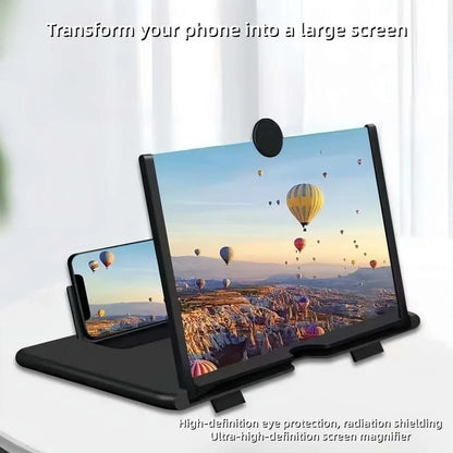 10/12 inch Multi Functional HD Amplifier Mobile Phone Screen Amplifier HD Screen Magnifying Glass Anti Blue Light Eye Protection