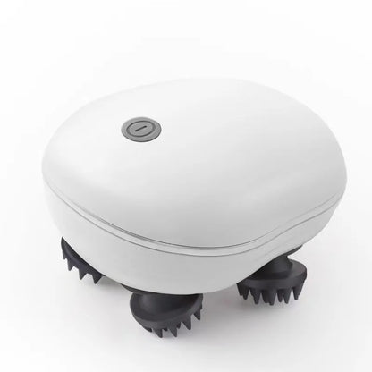 Electric Scalp Massager Head Massage Device Adjustable Speed Deep Tissue Vibration Hair Growth Relaxation Waterproof Tool