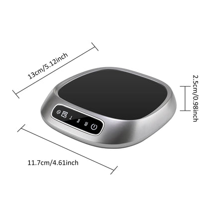 Smart Electric Beverage Warmer Advanced Temperature Control Heating Pad Constant Temperature Timer Automatic Shut Off Mug Heater