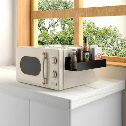 Refrigerator Magnetic Spice Rack,Carbon Steel Magnetic Rack,Can Store Seasoning Bottles,Oil Pots,Snacks,Tea Leaves,Etc.in Layers