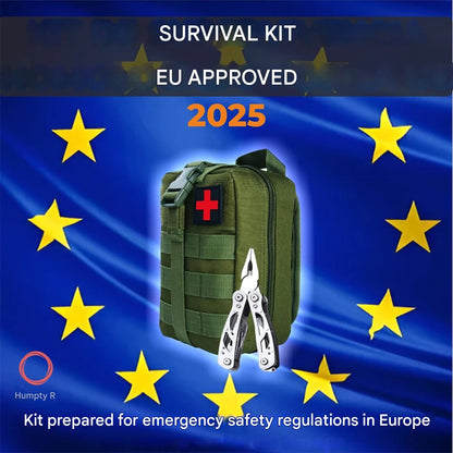 2025 Full Military Survival Kit Emergency Package Car Breaker Survival Equipment Accessories with First Aid Kit