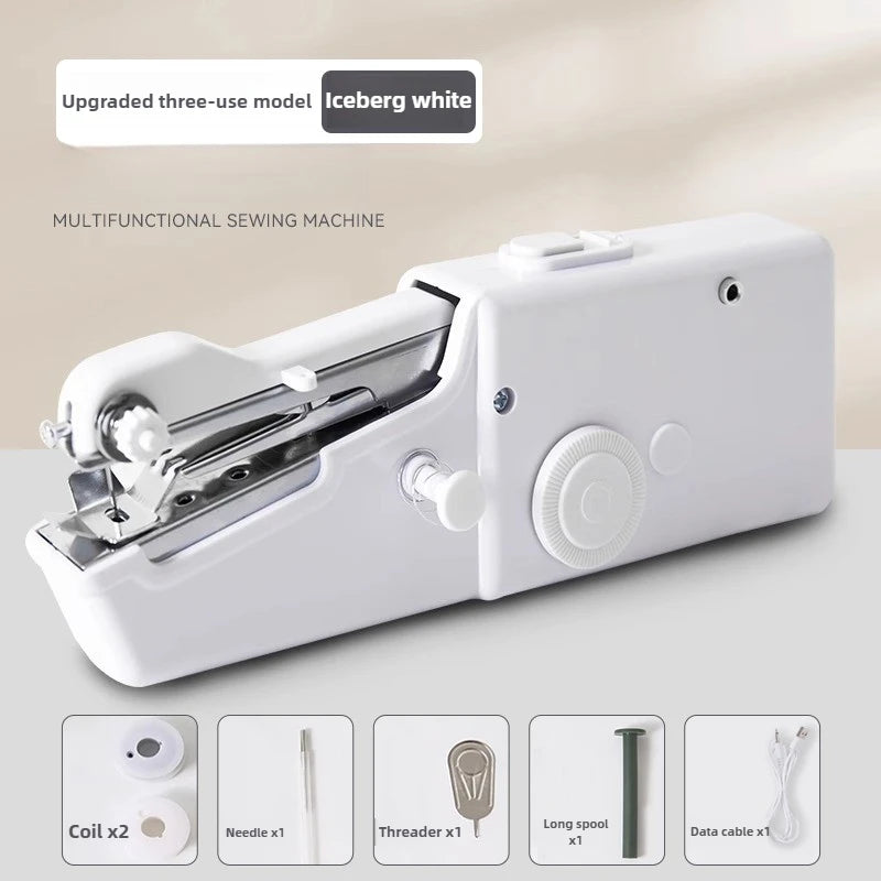 Mini Portable Multi-Function Household Sewing Machine – DIY Manual Tailor Machine