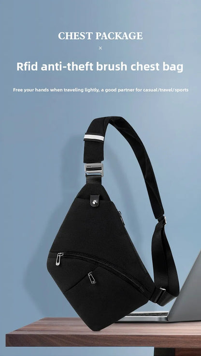 Men’s Anti-Theft Waterproof Sling Bag