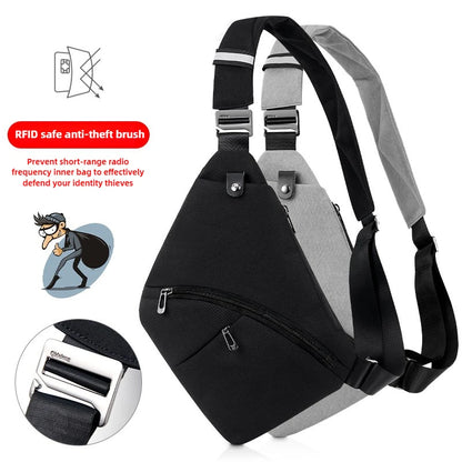 Men’s Anti-Theft Waterproof Sling Bag