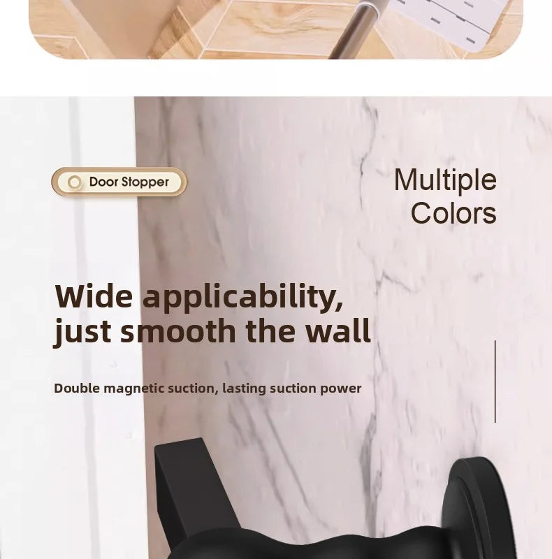 Silicone Door Stop Door Handle Protective Pad Silent Cover Door Resistance Anti-collision Artifact Door Suction