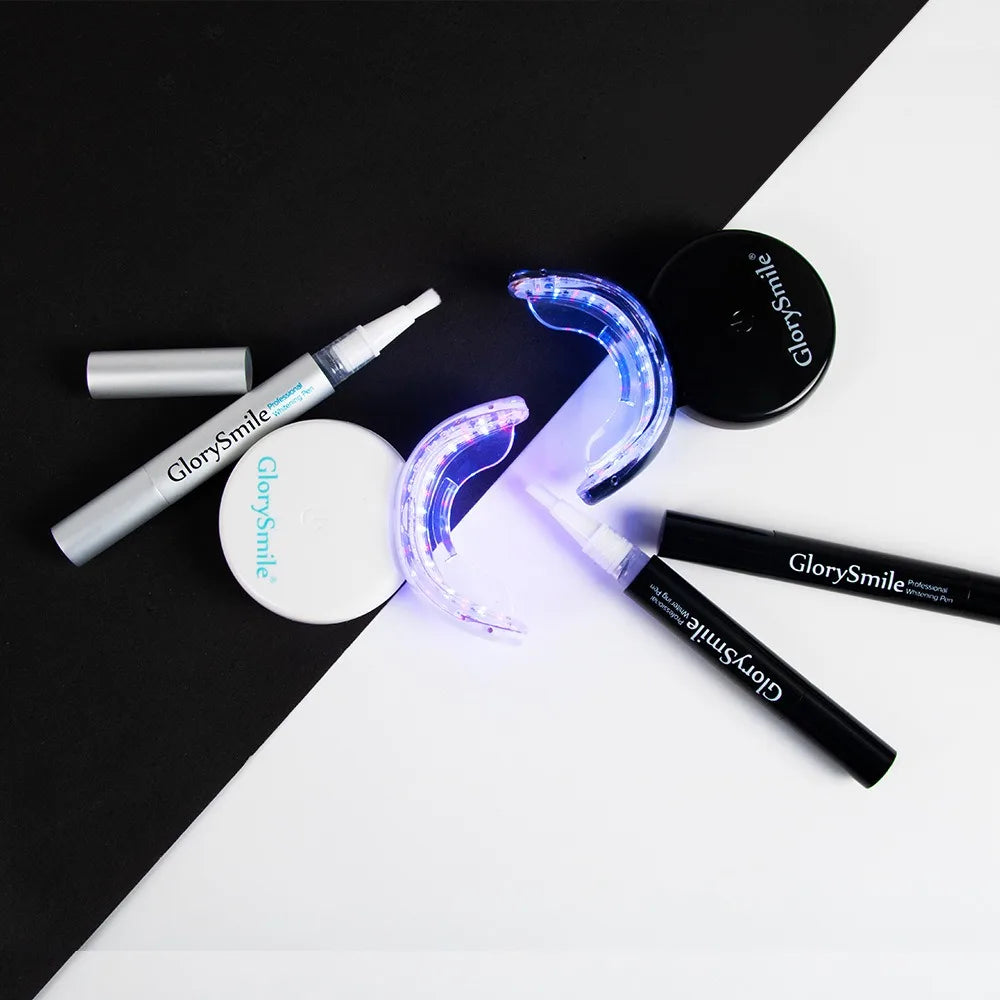 Tooth Whitening Kit Wireless Charging IP67 Waterproof Teeth Whitening 44% Peroxide Dental White Equipment LED Light