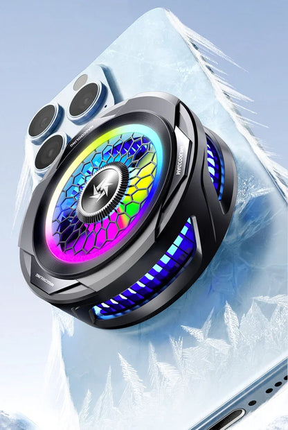 15W High Power Magnetic/ Back-clip 2 in 1 Semiconductor Freezable Ice Cooling Radiator SL25 Mobile Phone Summer PUBG Game Cooler