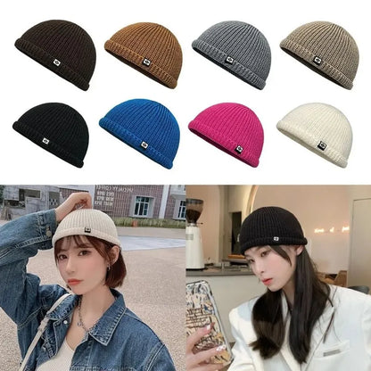 Unisex Winter Knitted Beanie Hat – Warm Multifunction Skull Cap