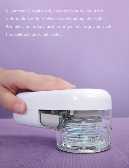 Mijia Lint Remover and Cutter USB Charging Electric Pellet Machine Hair Ball Lint Trimmer Portable Electric Clothes Lint