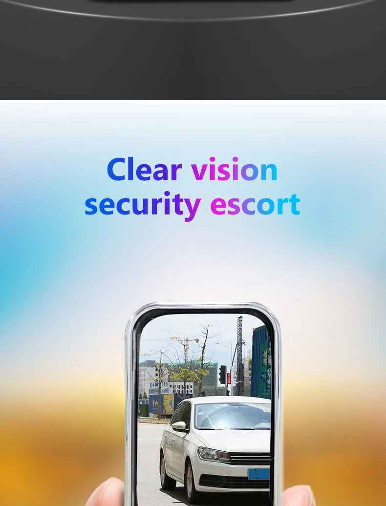 SEAMETAL 2pcs Car Mirror Wide Angle Car Blind Spot Mirrors 360 Degree Adjustable Observe HD Rearview Mirrors Car Accessories