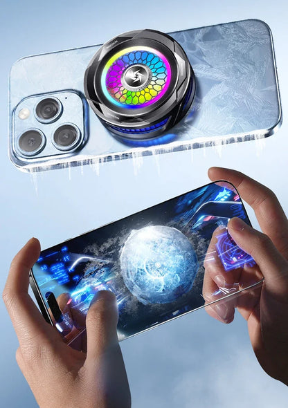 15W High Power Magnetic/ Back-clip 2 in 1 Semiconductor Freezable Ice Cooling Radiator SL25 Mobile Phone Summer PUBG Game Cooler