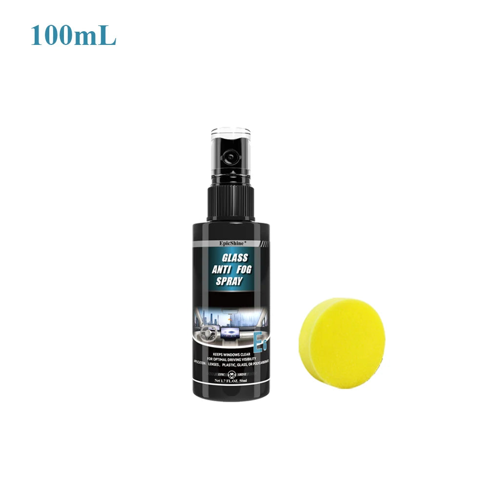 Anti-fog Spray for Car Windshield Mirror Diving Mask Goggles Glass Antifog Coating Agent Defogger Windshield Defogging Cleaner