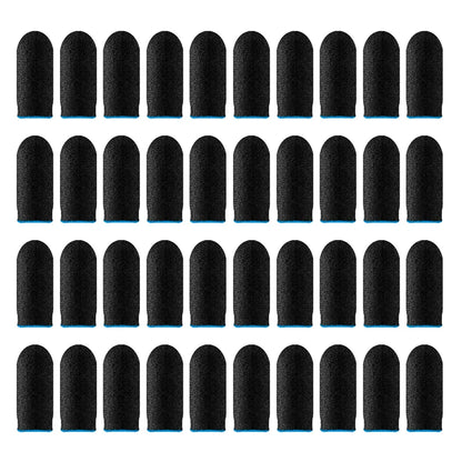 20pcs Game Finger Sleeve Breathable Fingertips For Games Anti-Sweat Touch Screen Finger Cots Cover Sensitive Mobile Touch Glove