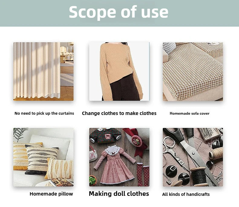 Mini Portable Multi-Function Household Sewing Machine – DIY Manual Tailor Machine