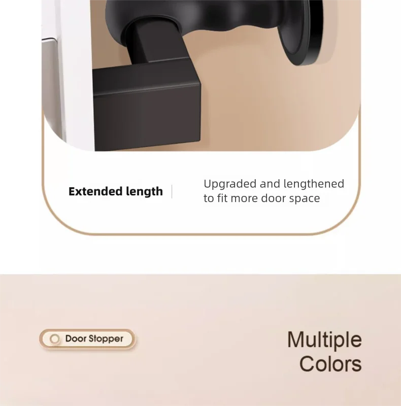 Silicone Door Stop Door Handle Protective Pad Silent Cover Door Resistance Anti-collision Artifact Door Suction